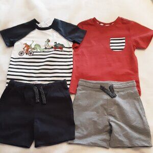 NWT~TOMMY BAHAMA Kids~TWO Baby Boy's Shorts Outfits~24m